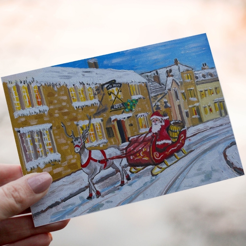 woo commerce christmas card christmas delivery at the cross keys 2