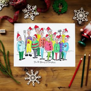 woo commerce christmas card the 12 daves of christmas 1`