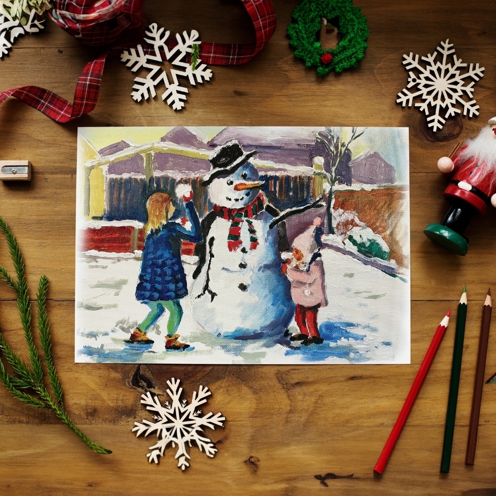 woo commerce christmas card winter fun 1