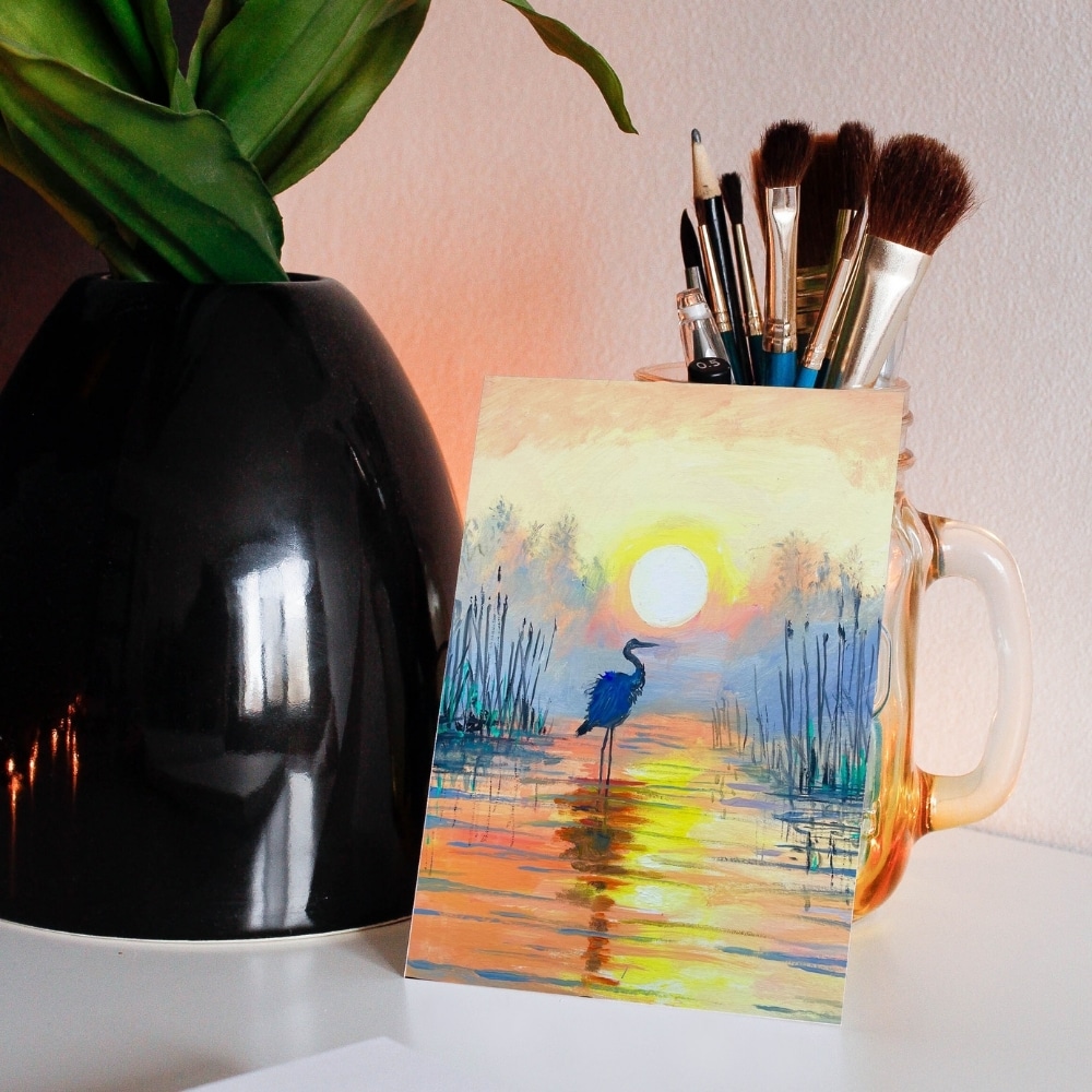 woo commerce greeting card heron 4