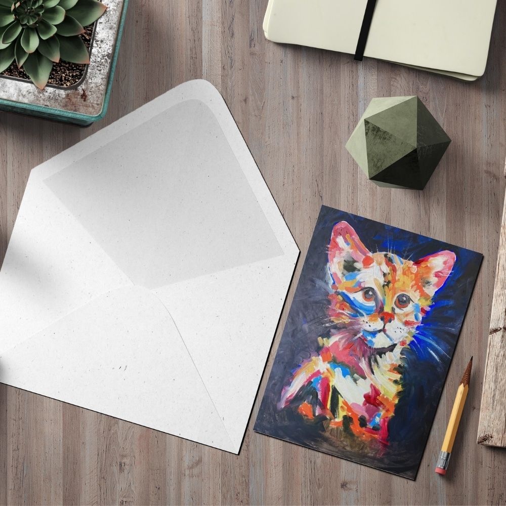 woo commerce greeting card the watchful kitten 3